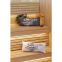 Coussin de sauna, gris foncé - 1 Coussin de sauna, gris foncé - 1