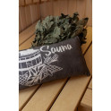 Coussin de sauna, gris foncé - 3 Coussin de sauna, gris foncé - 3