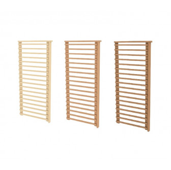 Accoudoir pour bancs de sauna modulaires
