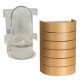 Lampe de sauna Raita, RTL, E27/40W, aulne