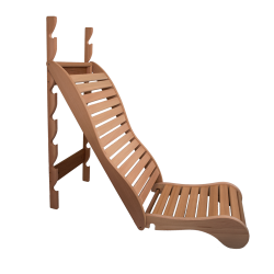 Couchette de relaxation pour sauna, cèdre 