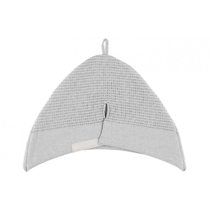 Coffret cadeau RENTO KENNO POUR LUI. Chapeau et tablier en coton, gris clair.