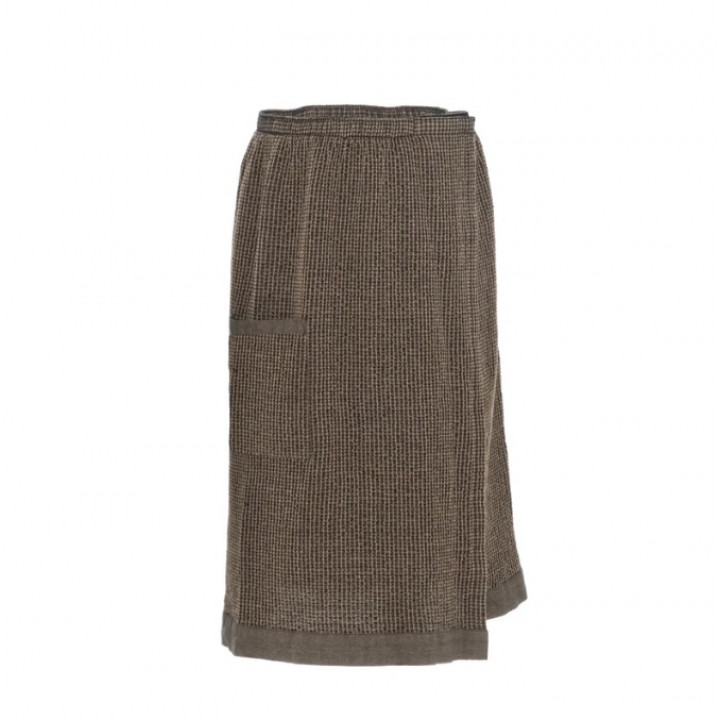 Coffret cadeau RENTO KENNO POUR LUI. Chapeau et tablier de sauna, marron.