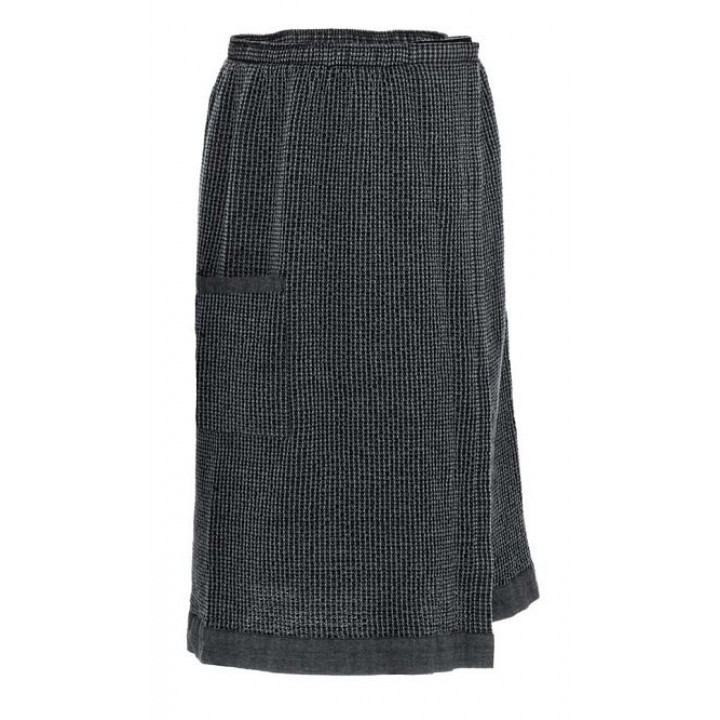 Coffret cadeau RENTO KENNO POUR LUI. Chapeau et tablier en coton gris foncé.