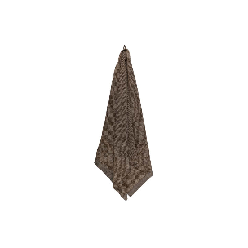 Serviette de sauna RENTO - KENNO, marron