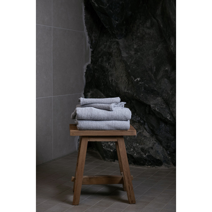 Serviette de sauna RENTO - KENNO, 90 × 180 cm, gris clair
