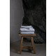 Serviette de sauna RENTO - KENNO, 90 × 180 cm, gris clair