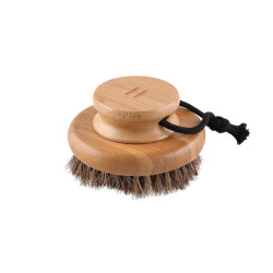 Brosse corporelle en bambou RENTO, ronde 