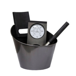 Kit d'accessoires de sauna HARVIA, noir