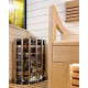 Poêle de sauna électrique HARVIA Glow Corner TRC70XE 6,8 kW