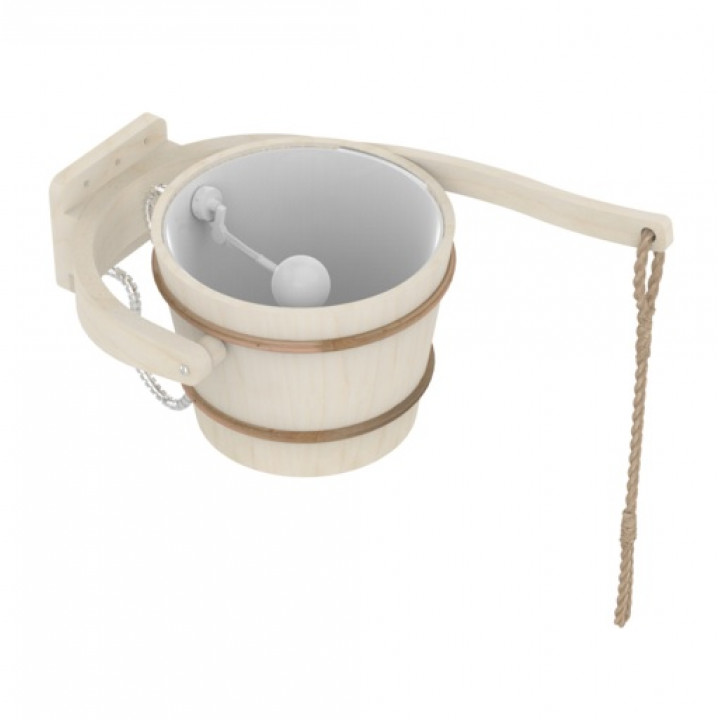 Seau verseur pour douche froide Harvia, tremble, 18 l