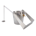 Seau de douche froide - ELIGA, acier inoxydable - 0
