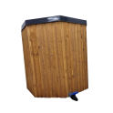 Baignoire d'immersion froide avec revêtement en bois, 200 l - 2