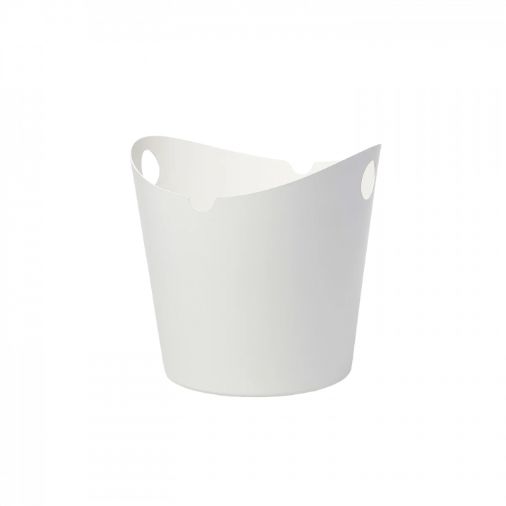 SAUFLEX Ensemble seau et louche en aluminium Pacific, blanc