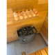 Boules de sel SAUFLEX pour saunas – Lot de 18 avec support