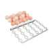 Boules de sel SAUFLEX pour saunas – Lot de 18 avec support