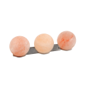 Boules de sel de l'Himalaya SAUFLEX, avec support, lot de 3 - 0