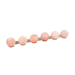 Boules de sel de l'Himalaya SAUFLEX, avec support, lot de 6 