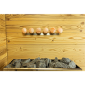 Boules de sel de l'Himalaya SAUFLEX, avec support, lot de 6 - 5