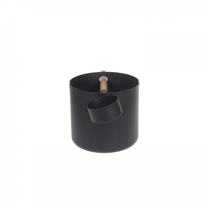 Seau SAUFLEX 5,0 L et louche, noir