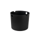 Seau SAUFLEX 5,0 L et louche, noir