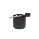 Seau SAUFLEX 5,0 L et louche, noir