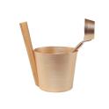 Ensemble seau et louche SAUFLEX 5 l, doré - 1