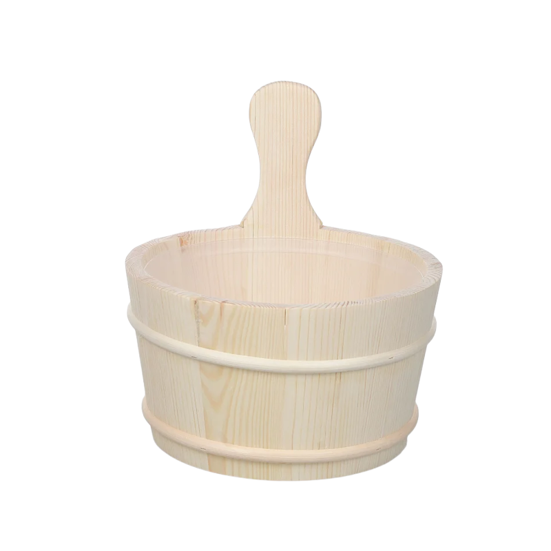Seau en bois SAUFLEX 4 l, pin