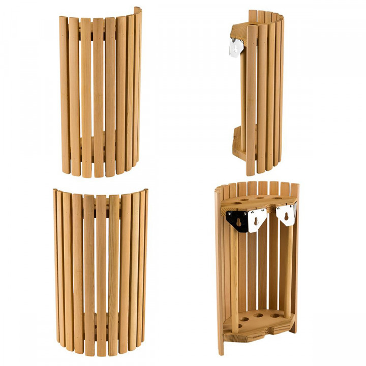 Couvercle de lampe Sawo 914-VD, cèdre