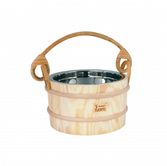 Seau SAWO avec insert en acier inoxydable, 5 l