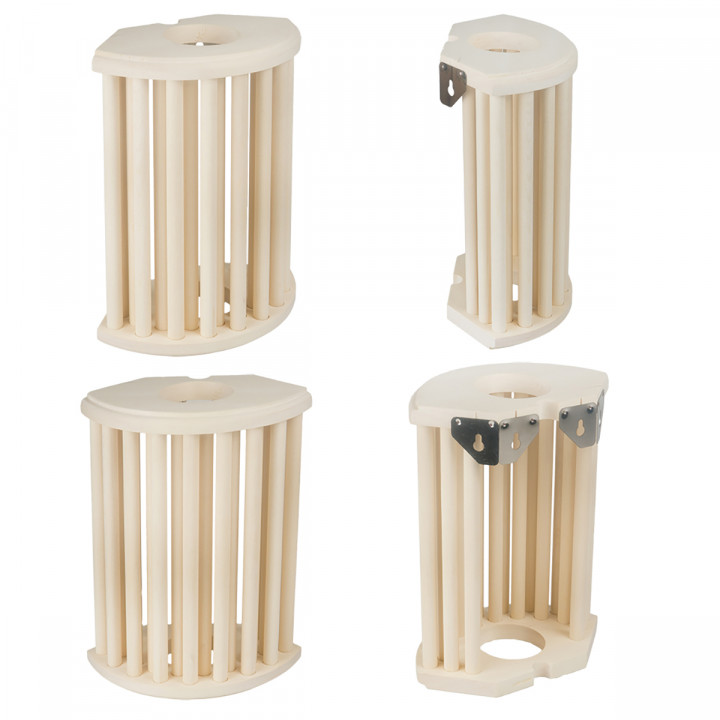 Ensemble lampe et treillis Sawo 915-VA, tremble