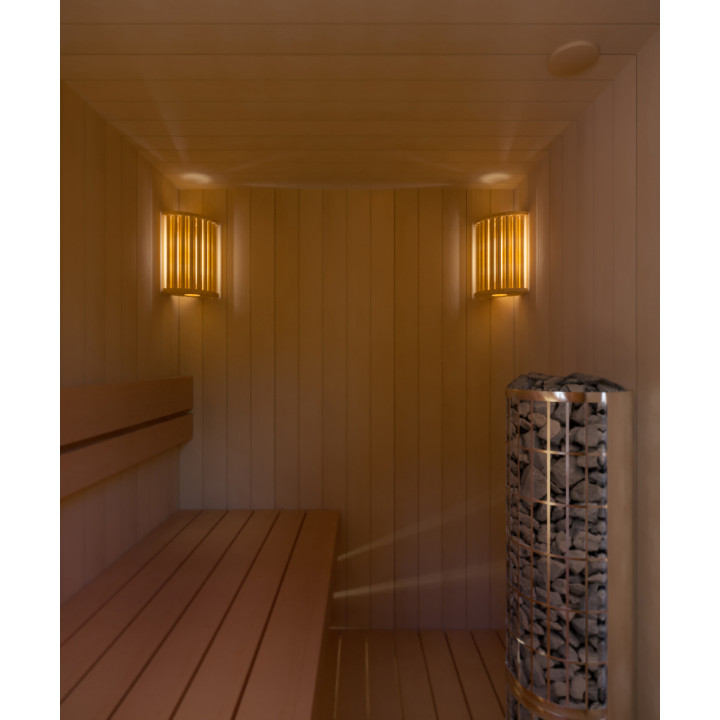 Ensemble lampe et treillis Sawo 915-VA, tremble