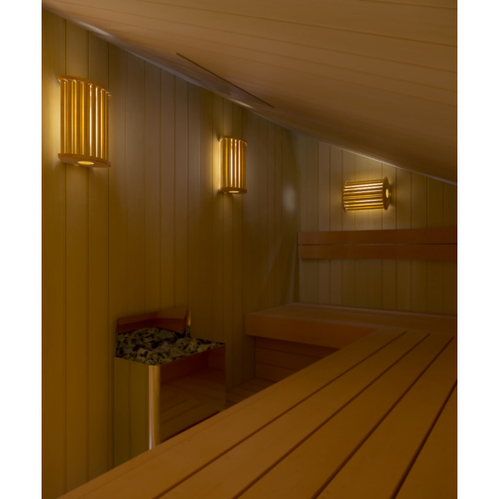 Ensemble lampe et treillis Sawo 915-VA, tremble