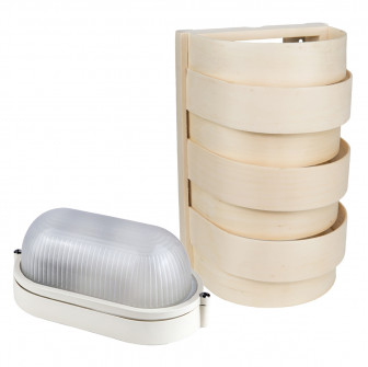 Ensemble lampe et treillis Sawo 917-A, tremble