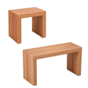 Banc de sauna en cèdre SAWO Siro - 0