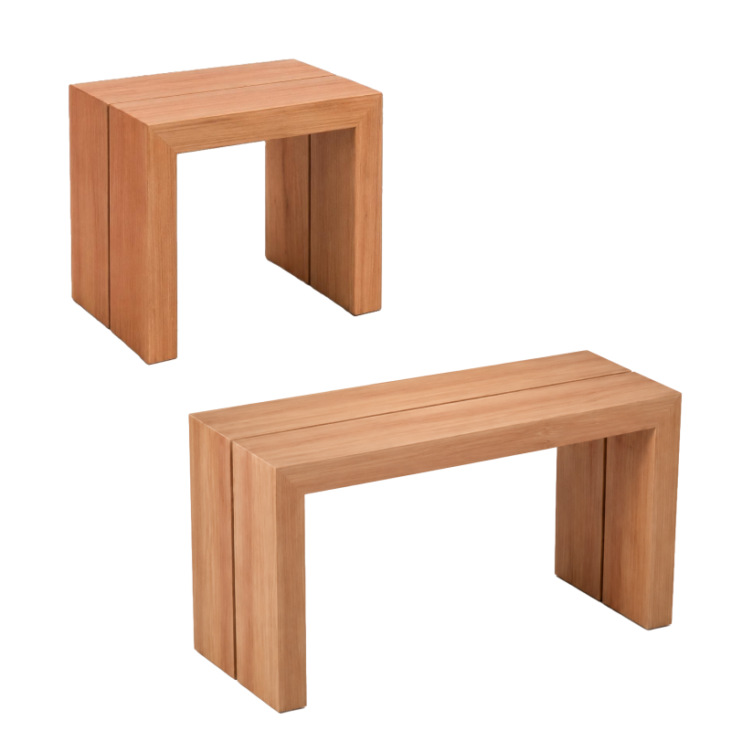 Banc de sauna en cèdre SAWO Siro