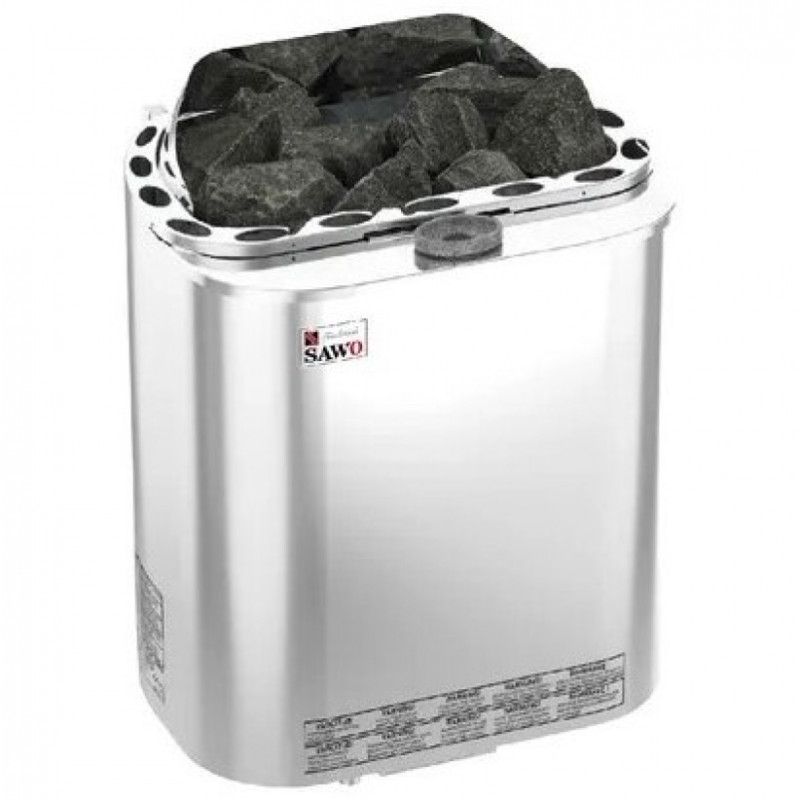 Poêle de sauna électrique – SAWOTEC Scandia Combi Next, sans unité de commande