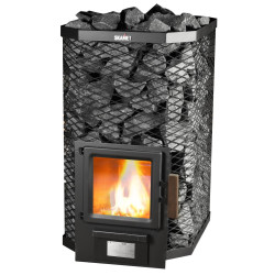 Poêle à bois pour sauna - Poêle SKAMET S-120 GL  Poêle à bois pour sauna - Poêle SKAMET S-120 GL