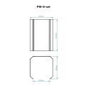 Paroi de protection SKAMET pour poêles à bois de sauna modèles S et ST - 4