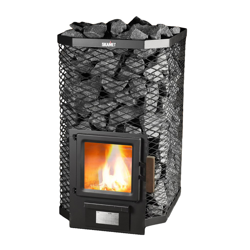 Poêle à bois pour sauna - Poêle SKAMET S-116 GL