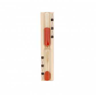 Sablier pour sauna - 15 min, rouge