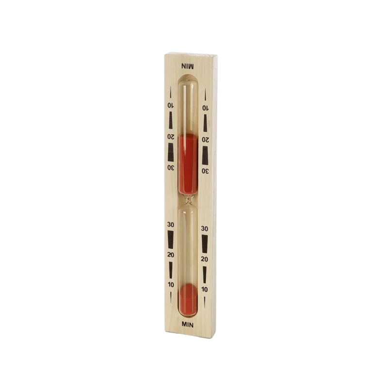 Sablier pour sauna - 30 minutes, rouge