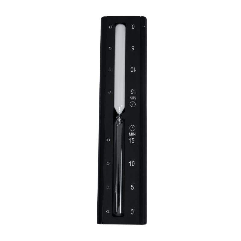 Sablier SAUFLEX, noir 15 min