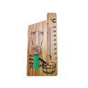 Sablier - thermomètre à alcool, vert - 0