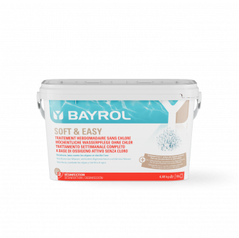 Produit d'entretien pour piscine SANS CHLORE Doux et facile, 4,48 kg
