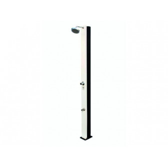 Douche solaire SOLARNI 30 L, avec lave-pieds, blanc