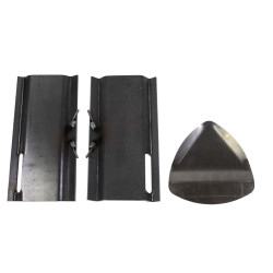 Pièces détachées - Plaques d'air de combustion HARVIA pour foyer LG150 et LG150SL