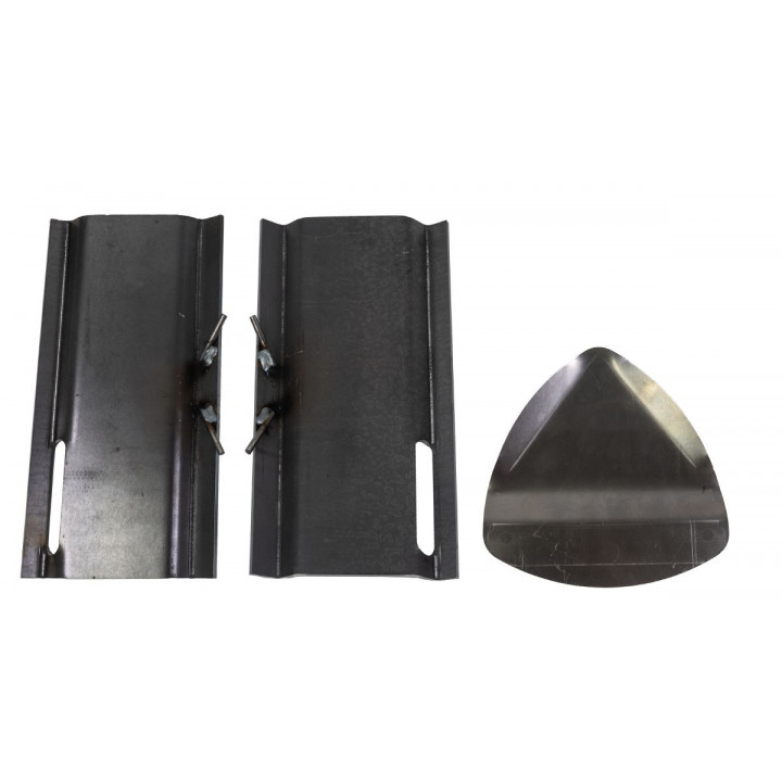 Pièces détachées - Plaques d'air de combustion HARVIA pour foyer LG150 et LG150SL