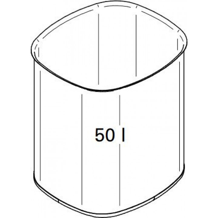 Pièces détachées - pour chauffe-eau HARVIA Chaudrons - Réservoir en acier inoxydable 50 litres