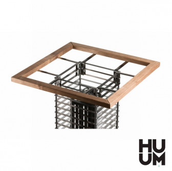 Garde-corps de sécurité HUUM pour appareils de chauffage CLIFF / STEEL